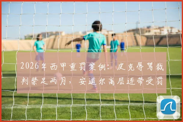 2026年西甲重罚案例：皮克辱骂裁判禁足两月，安道尔高层连带受罚细节解析与处罚标准探讨
